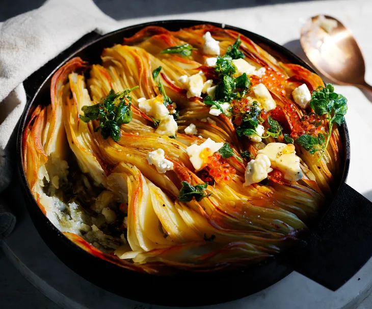 Potato bake recipe with feta