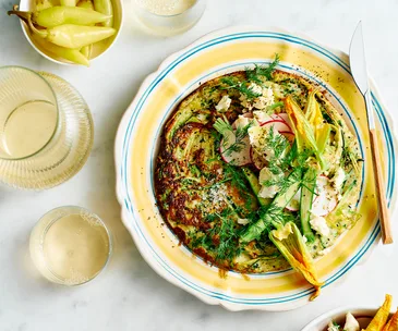 Best zucchini flower recipes - Zucchini and kataifi fritters