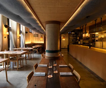 Interior at Longshore.