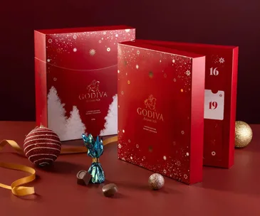 Belgian chocolatier GODIVA unveils debut luxury advent calendar for 2023
