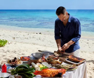 Chef's Table and Firedoor chef Lennox Hastie, Kokomo island Fiji