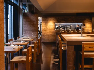 The renovated dining room at Gerard's Brisbane