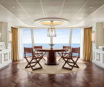 Owner's suite on Oceania Cruises' new Vista cruise ship