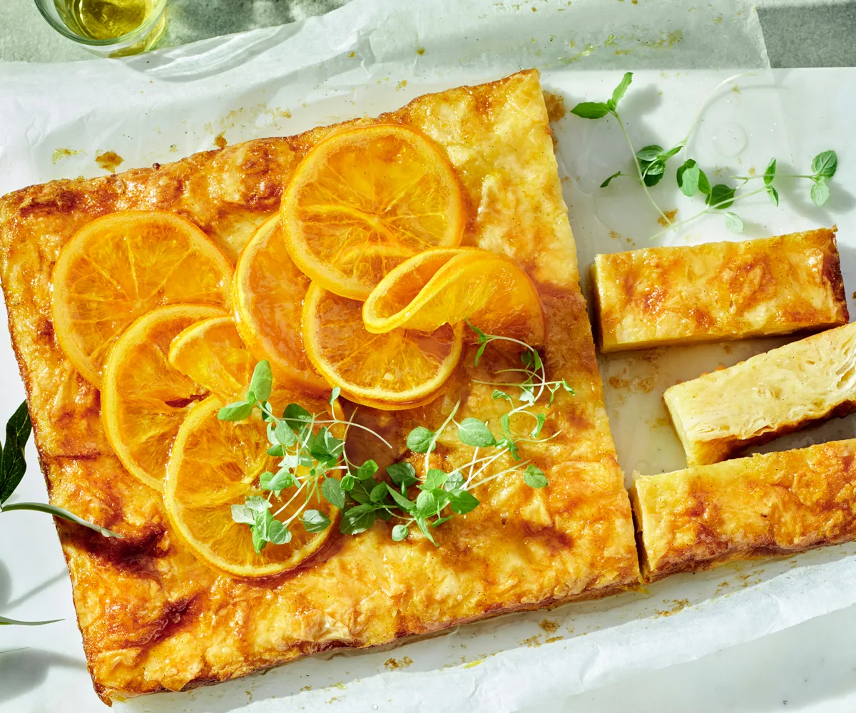 Greek fillo orange cake recipe