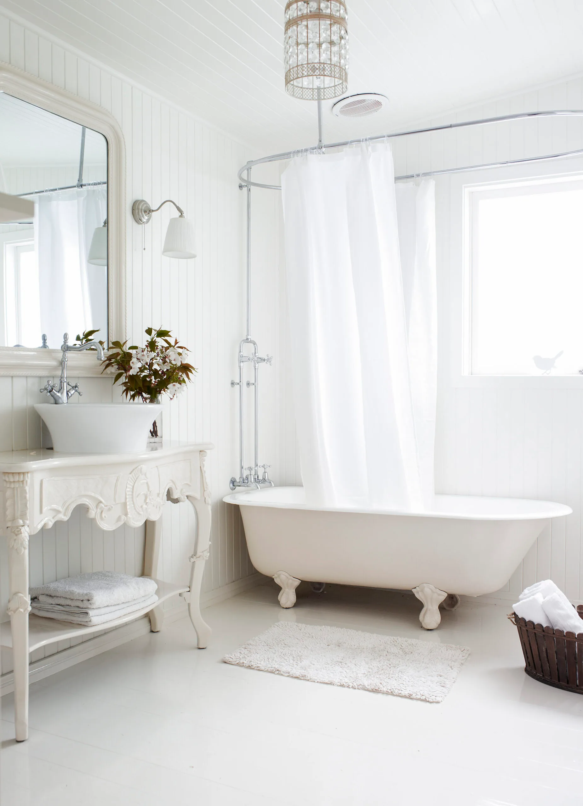 Modern country bathroom ideas for a cosy retreat