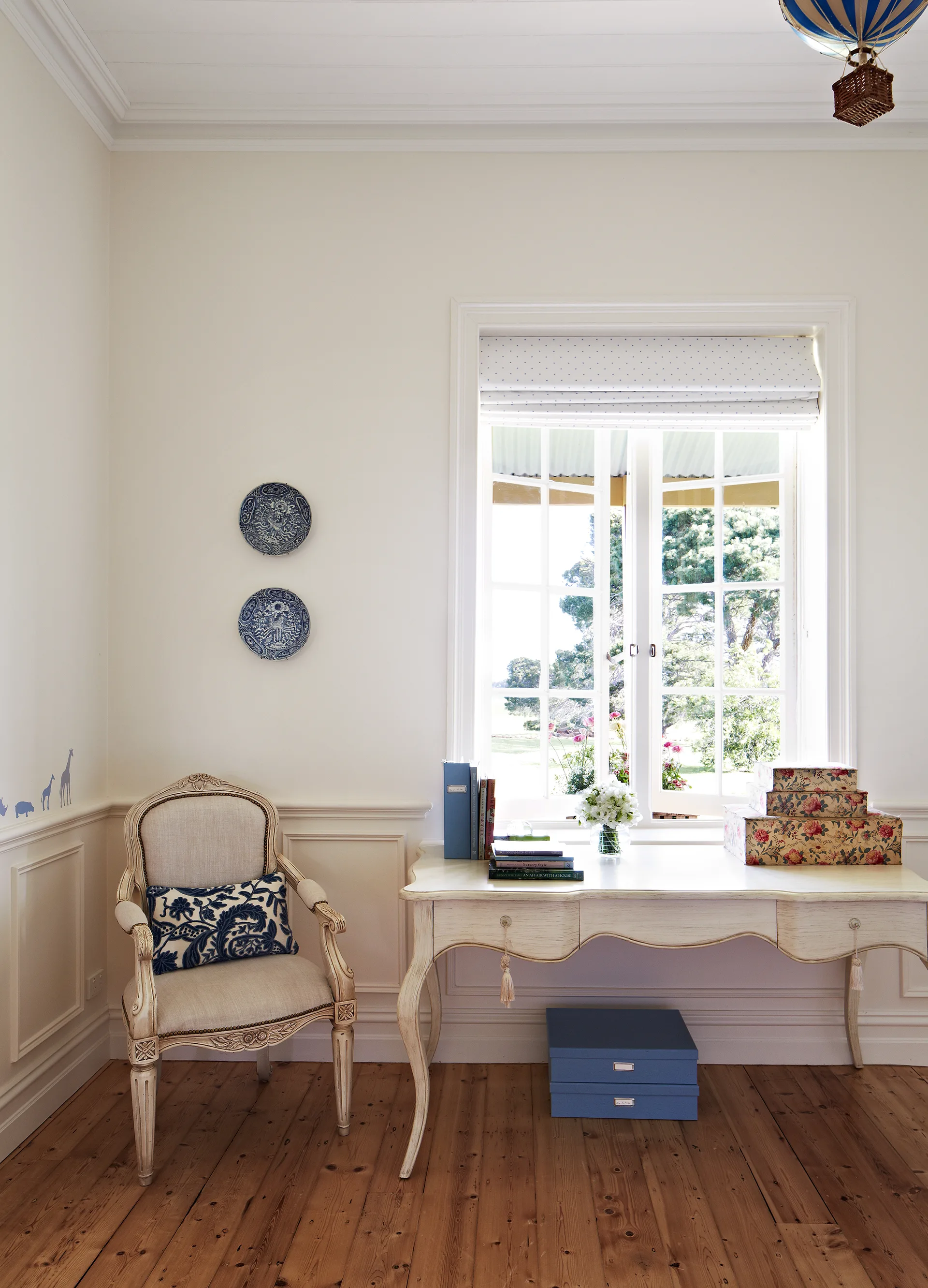 French provincial style study.