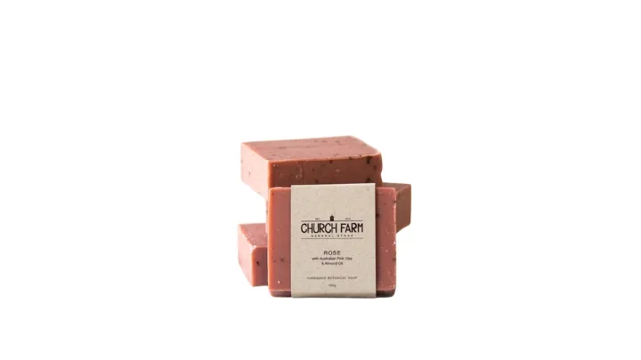 ROSE AND PINK CLAY SOAP