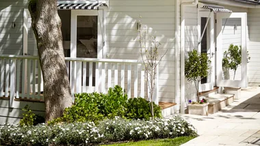 Exterior of renovated home in Bowral, NSW.