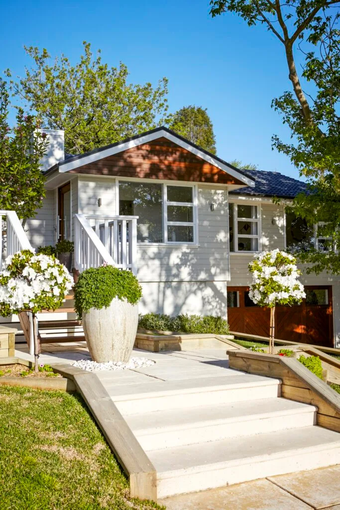 Exterior of a renovated house in Bowral.