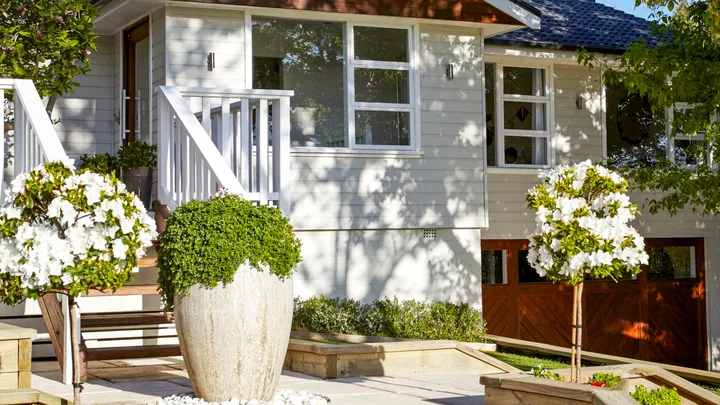 Exterior of a renovated house in Bowral.