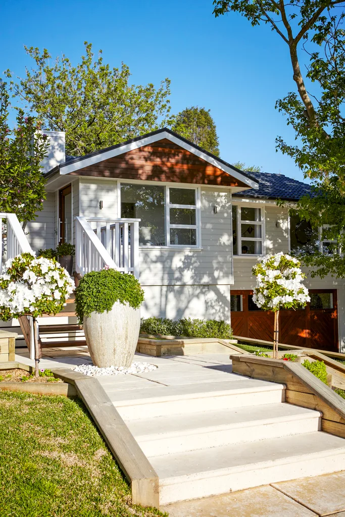 Exterior of a renovated house in Bowral.