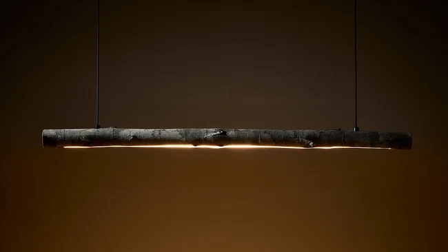 Horizontal linear down light by Duncan Meerding