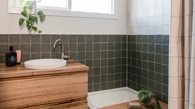 Before and after: Small bathroom to stunning sanctuary for under $10k