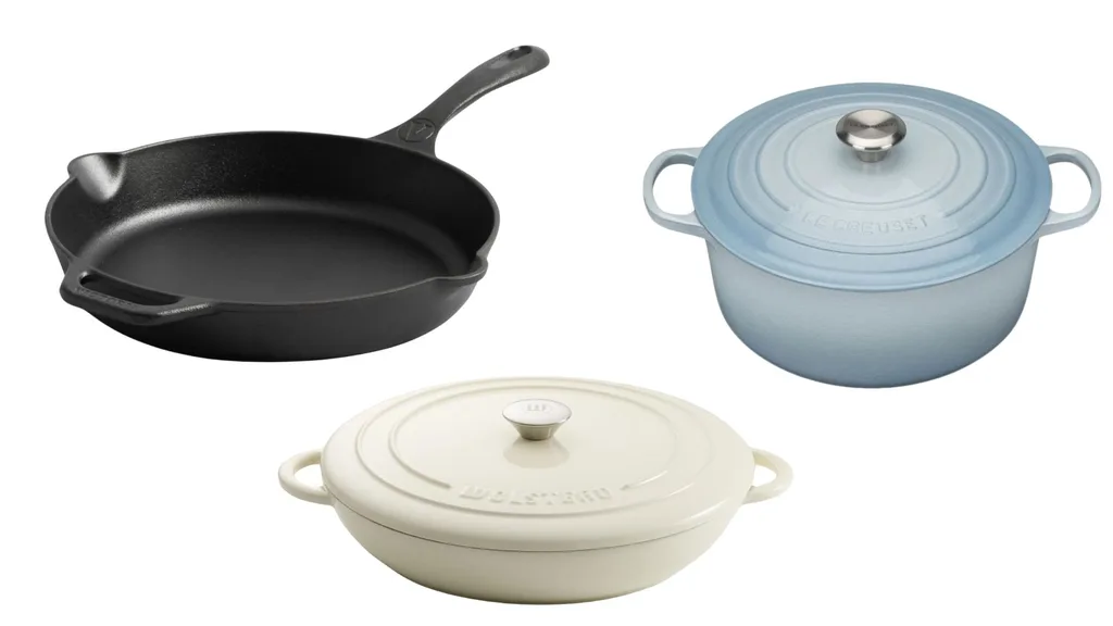 The best cast iron cookware.