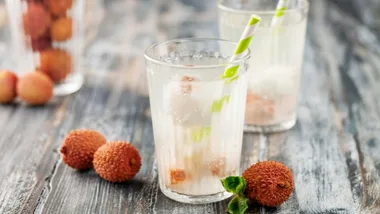 lychee ginger cocktail