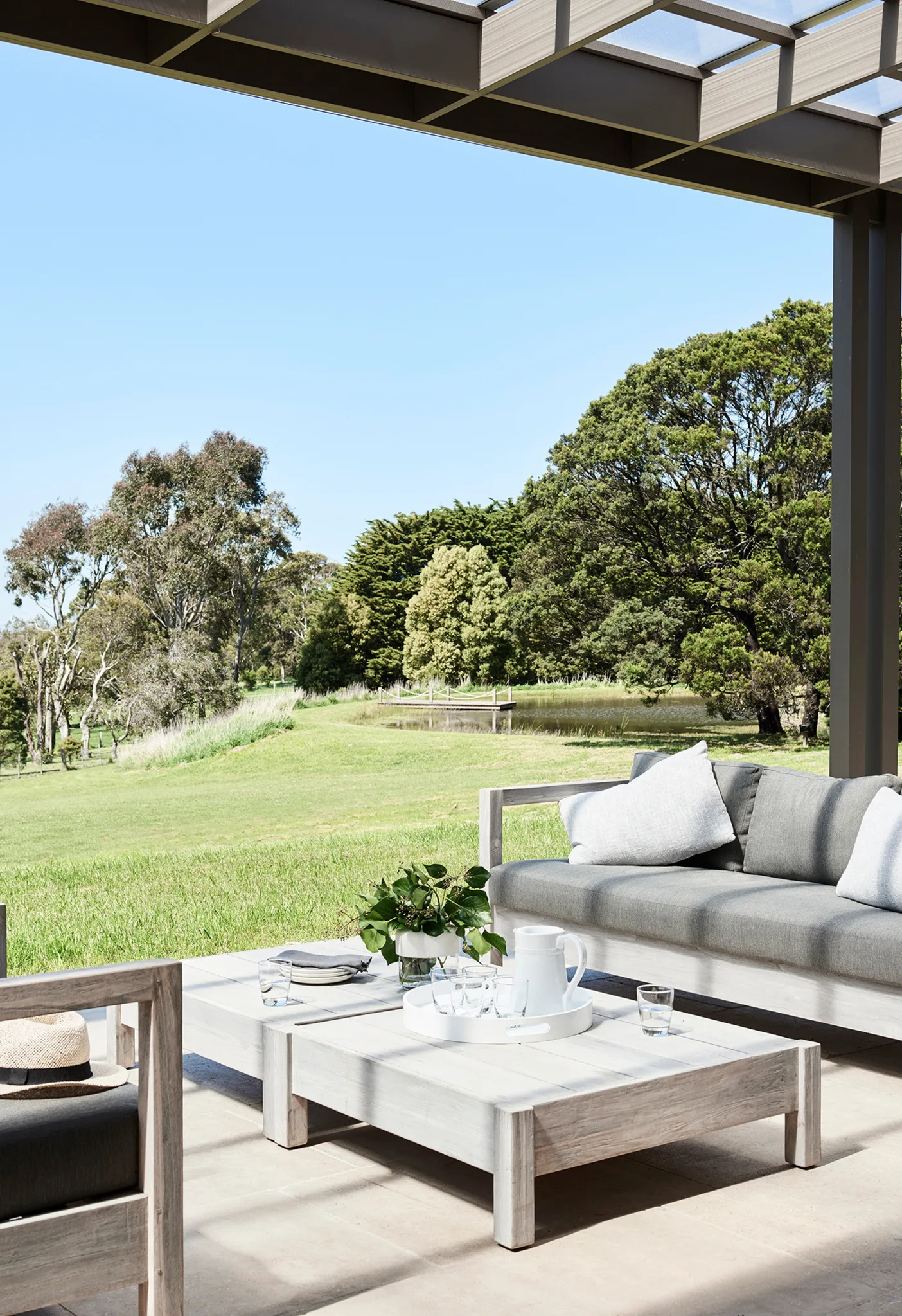 Turn a plain patio into a relaxing outdoor retreat