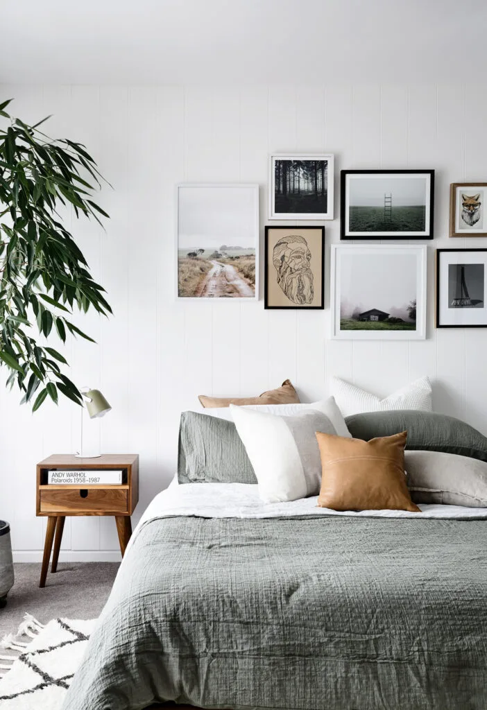 Japandi style bedroom