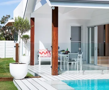 A breezy beachside new build on the Sunshine Coast