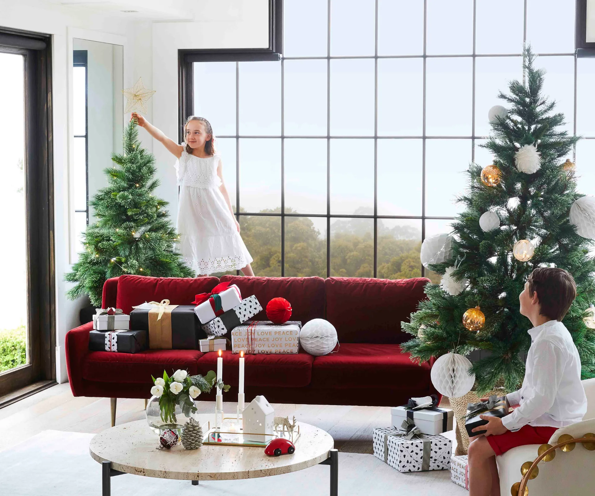 A merry Christmas home fit for royalty