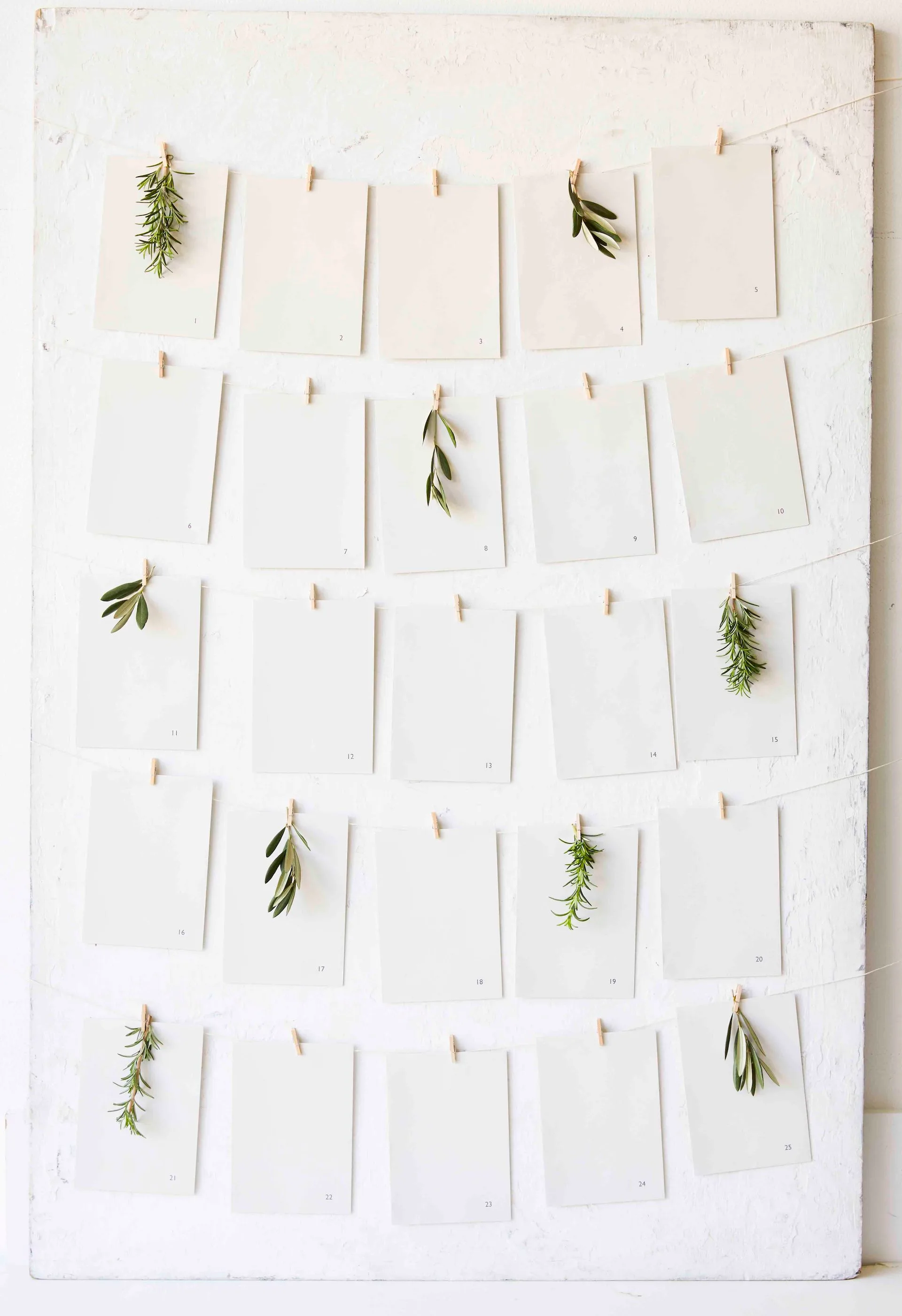 DIY advent calendars. 