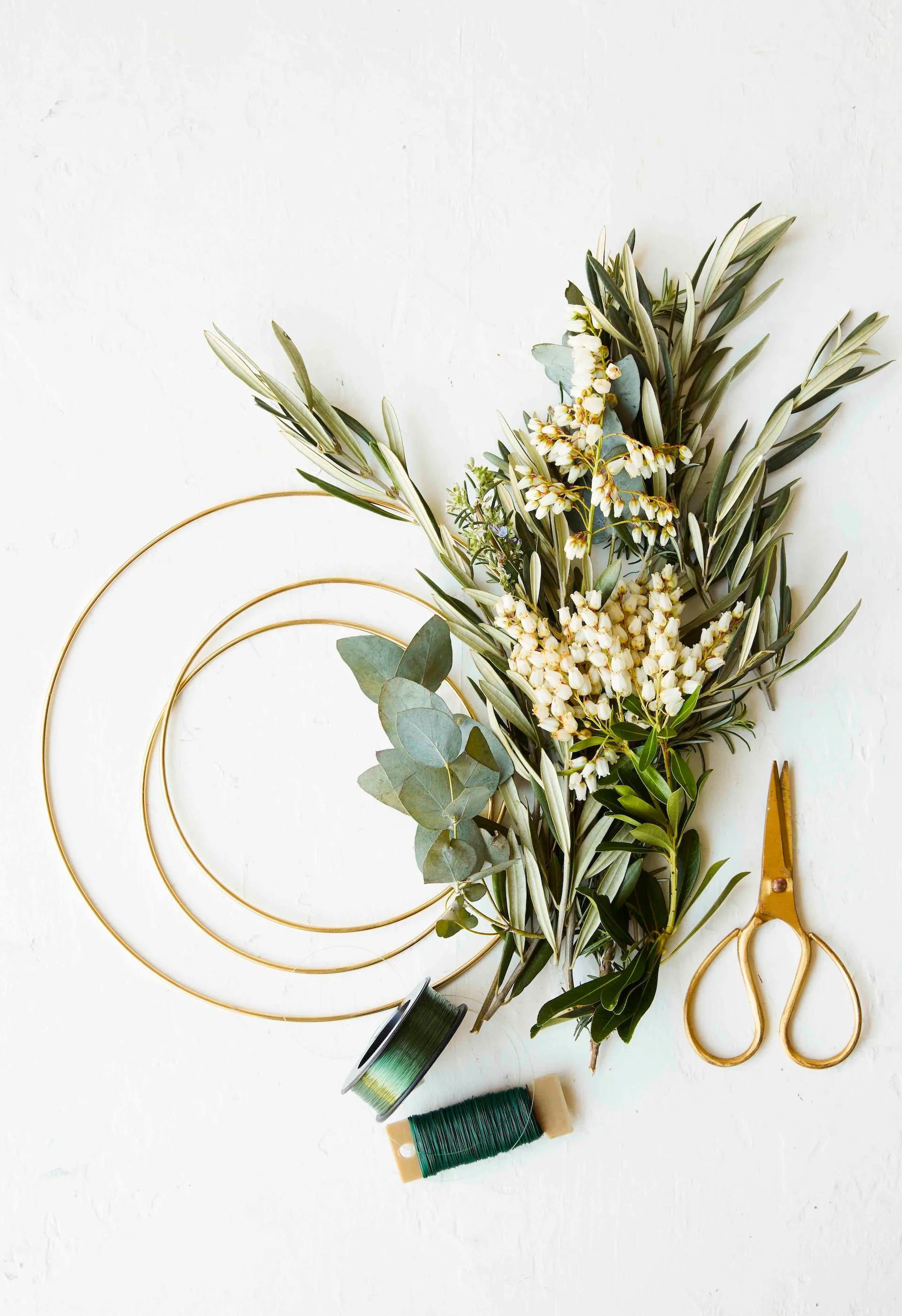 DIY Christmas wreath.