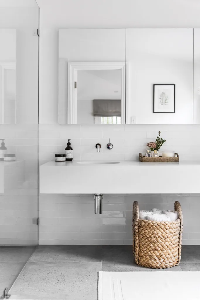 A country bathroom