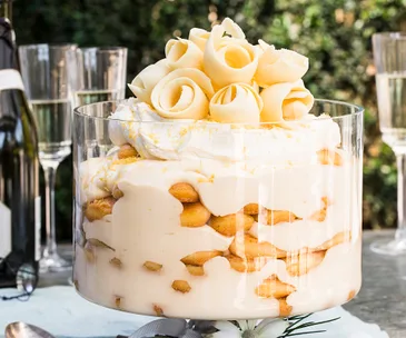 Limoncello sponge finger trifle