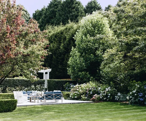 Hamptons style garden