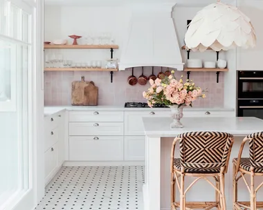 Modern French provincial kitchen