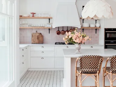 Modern French provincial kitchen