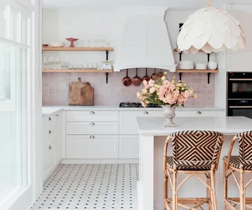 Modern French provincial kitchen
