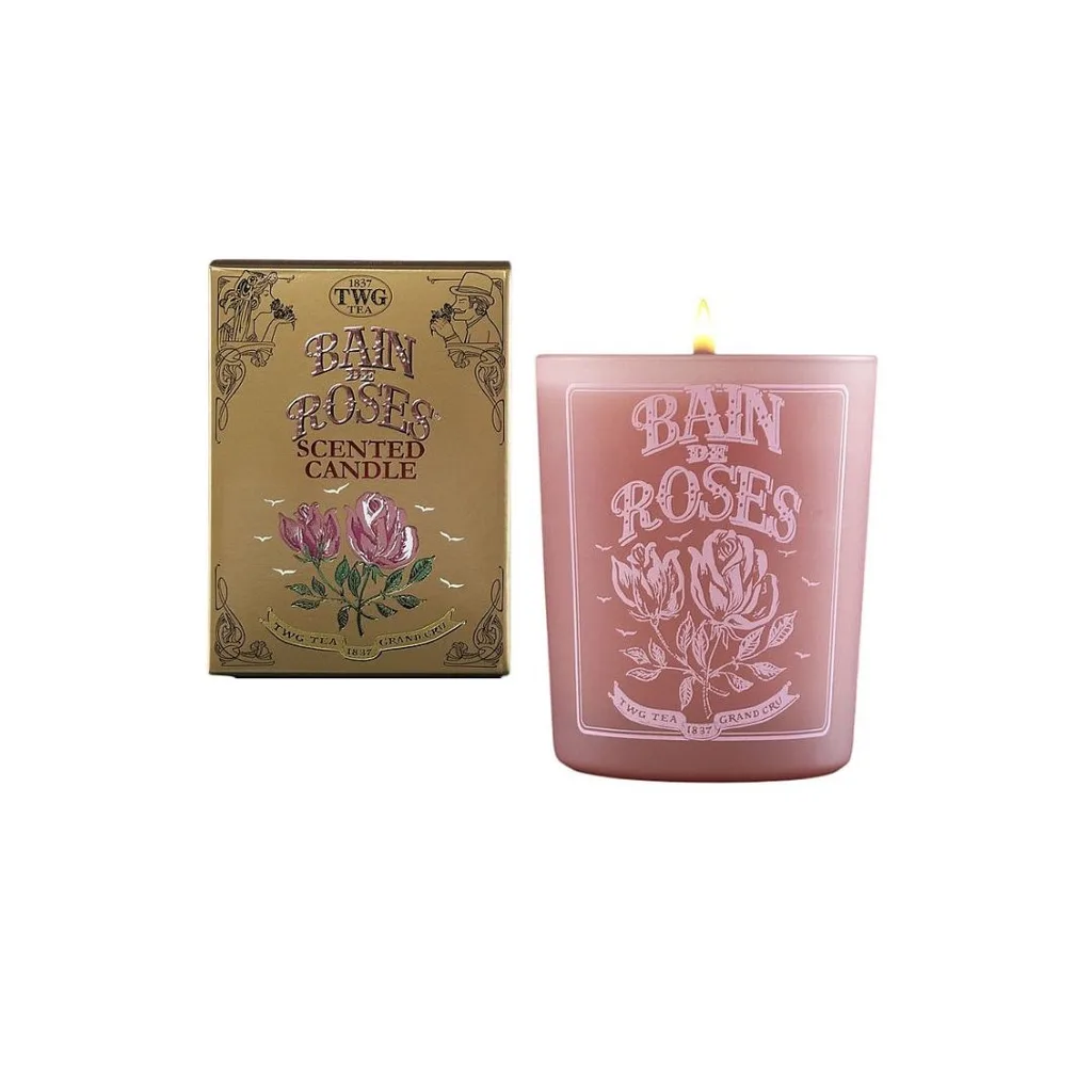 Bain de Roses scented candle