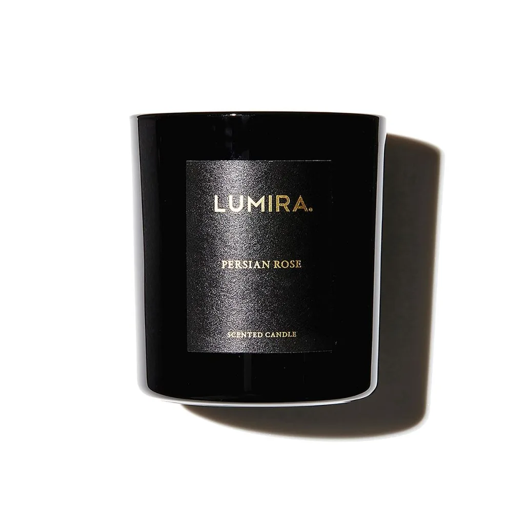 Lumira Persian rose candle.
