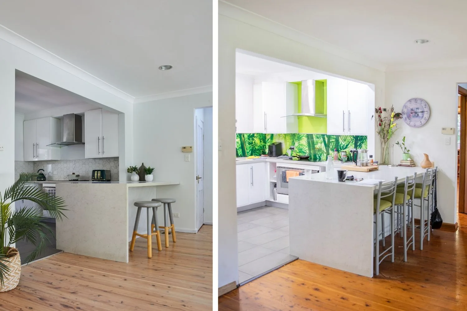 Selling Houses Australia Como kitchen before and after