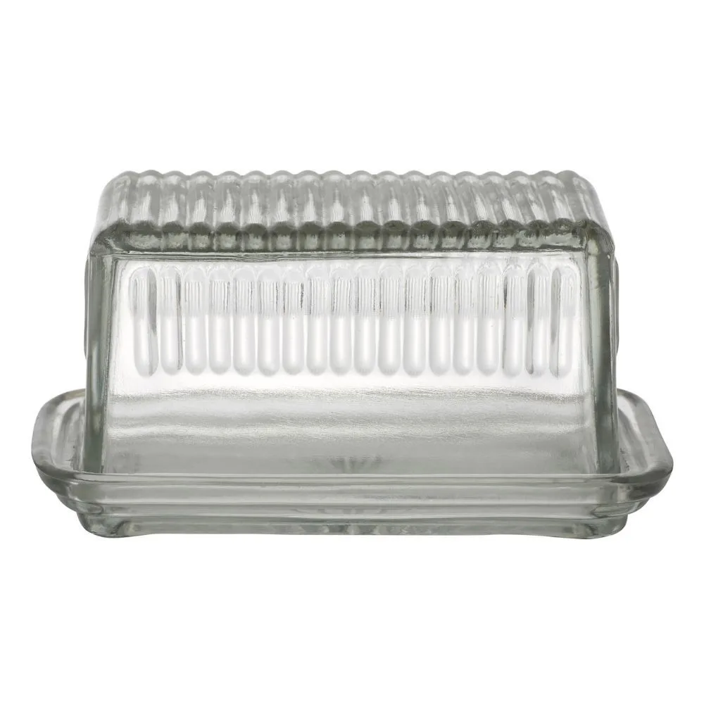 Academy Hemingway Glass Butter Dish, $39.95, Temple & Webster