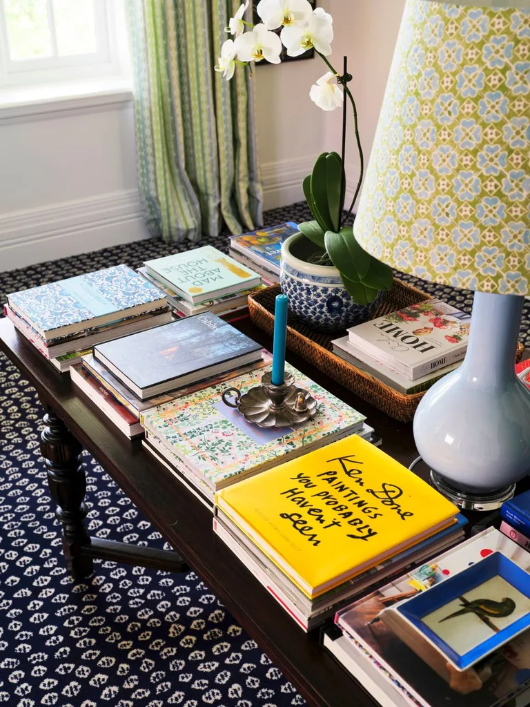 coffee table books display