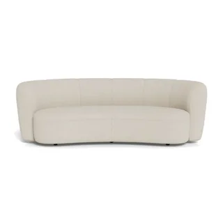 Freedom Lune Fabric Sofa in Belmont Cream