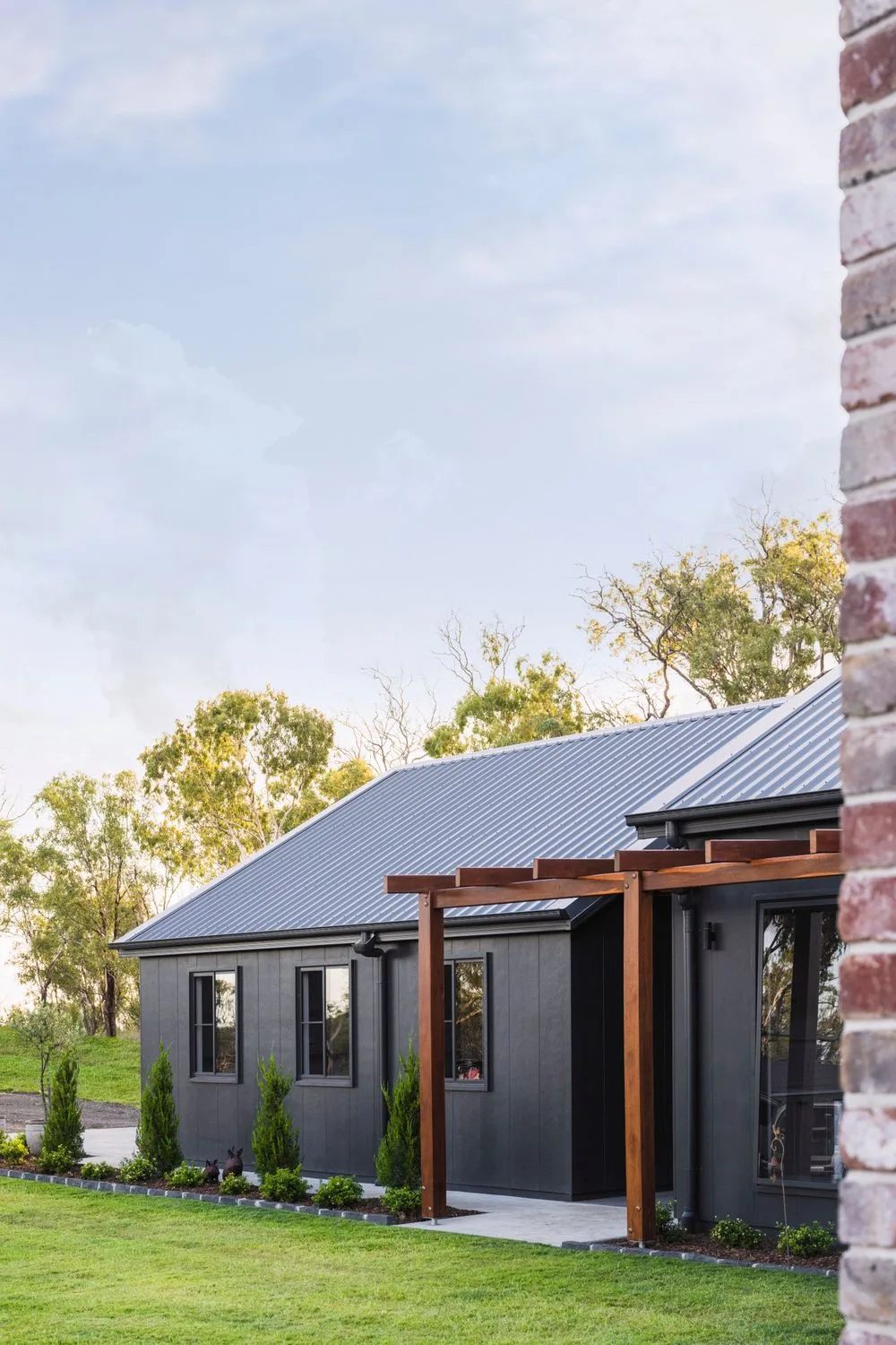 modern farmhouse garage