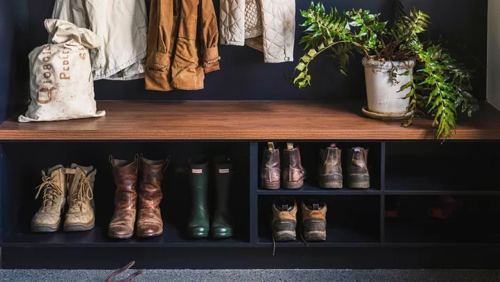 Are you a shoes-off house? Front door storage solutions to keep your entryway organised