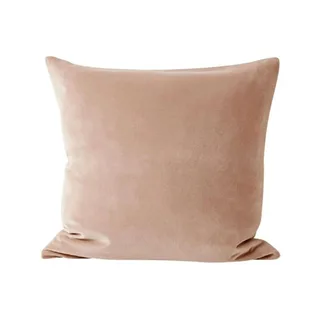 Myer Aura Home Luxury Velvet Cushion in Rosewater