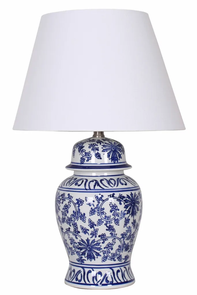 jar-shaped-blue-pattern-hamptons-lamp