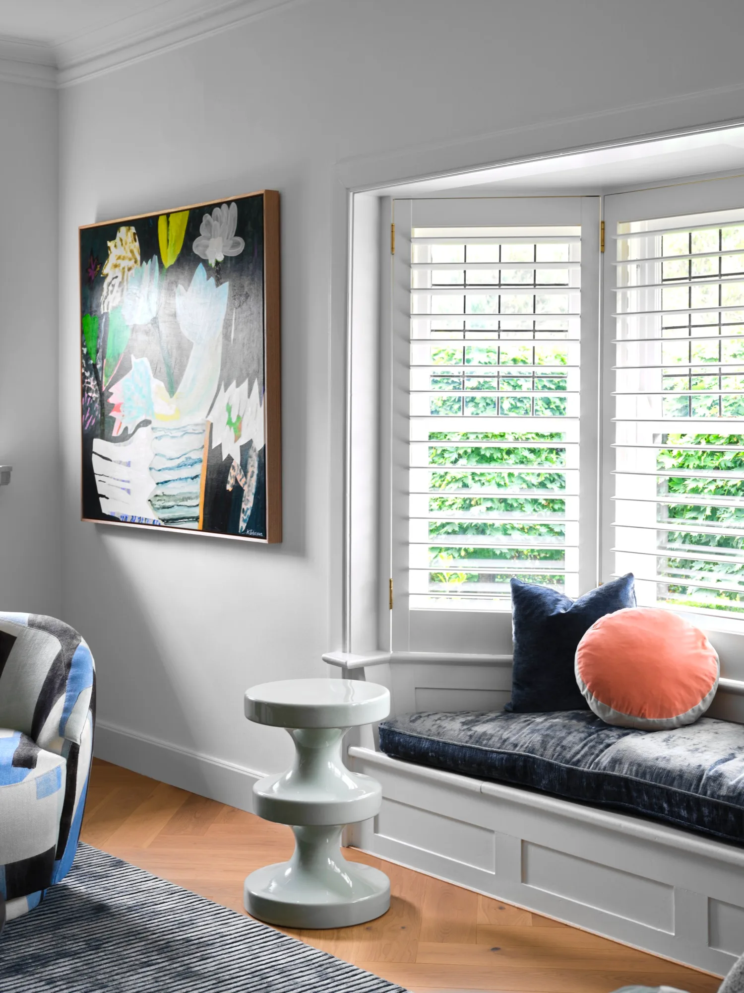 art deco home window seat