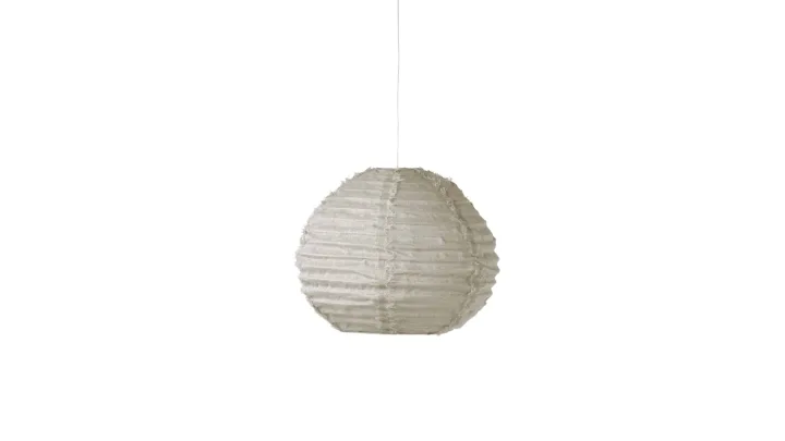 Japandi style pendant light