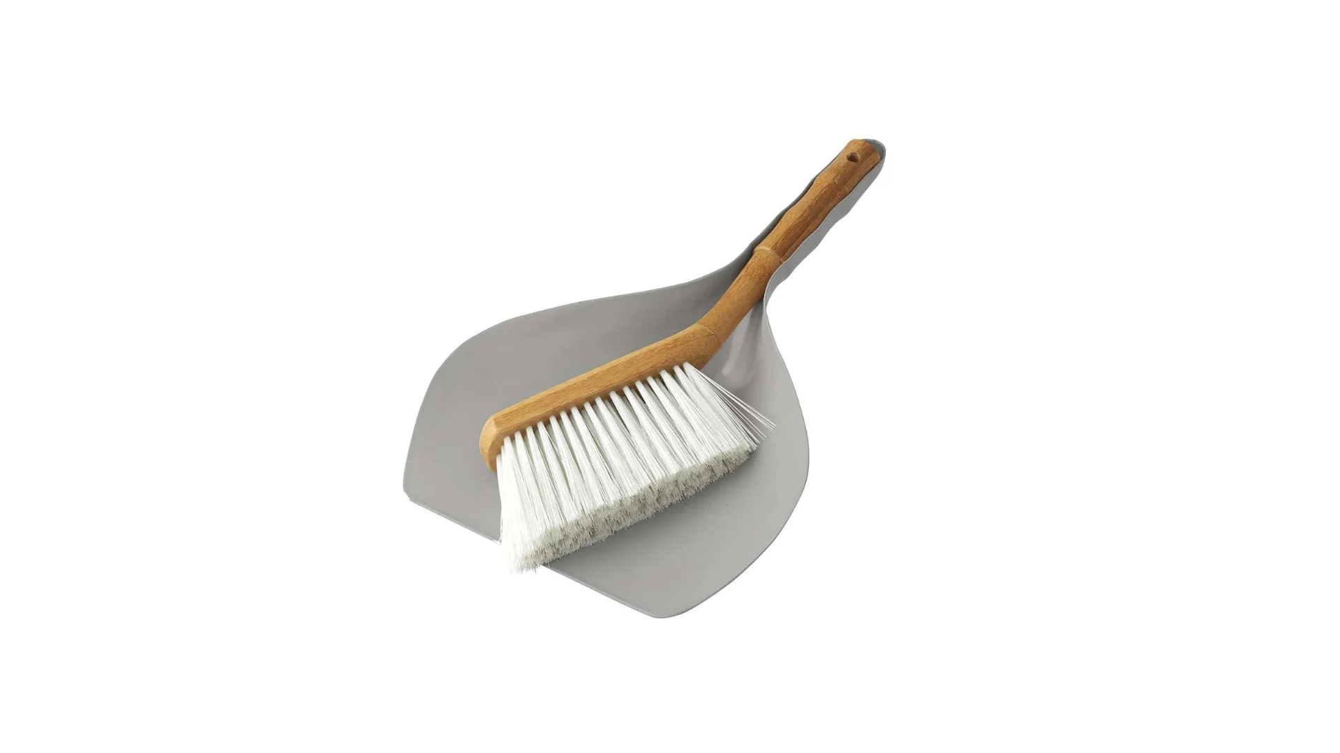 David Jones Cleansmart Earth Bamboo DustpanBrush Set