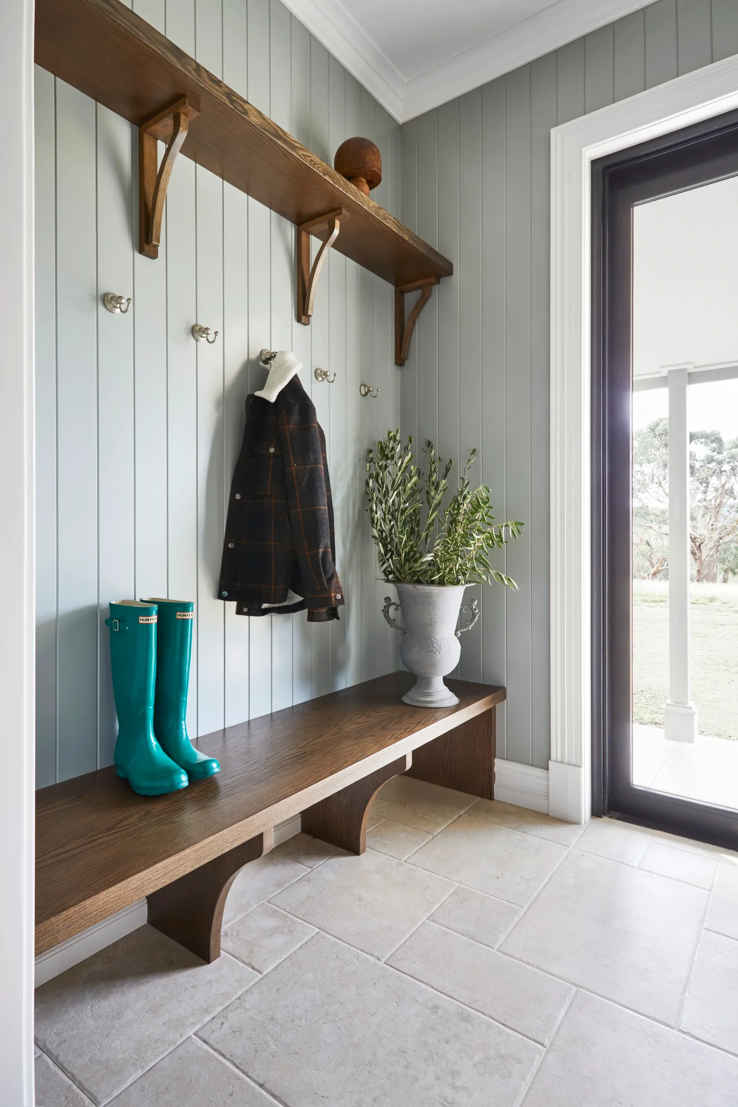 Farmhouse Laundry mudroom