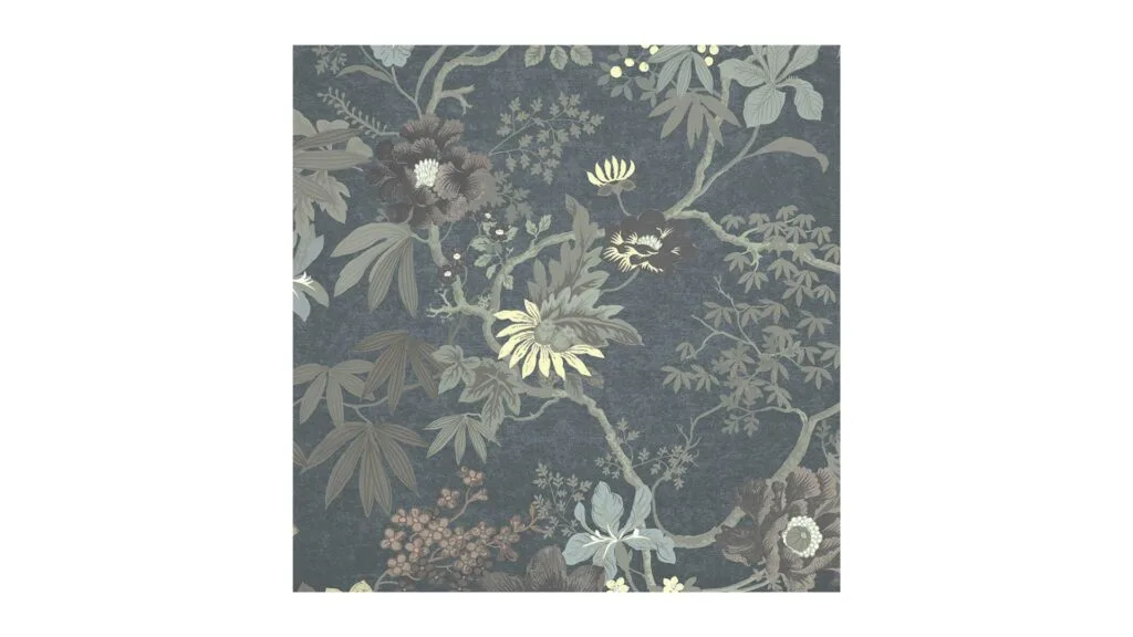 Kimono Teal Bespoke Mural, Graham and Brown