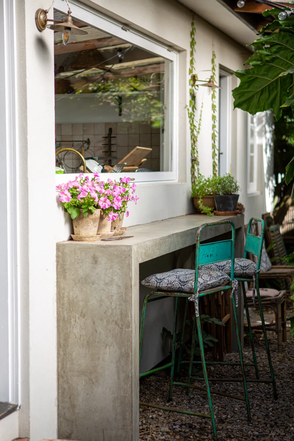 Lottes Hjem historic cottage servery window