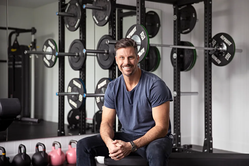 Sam Wood home gym