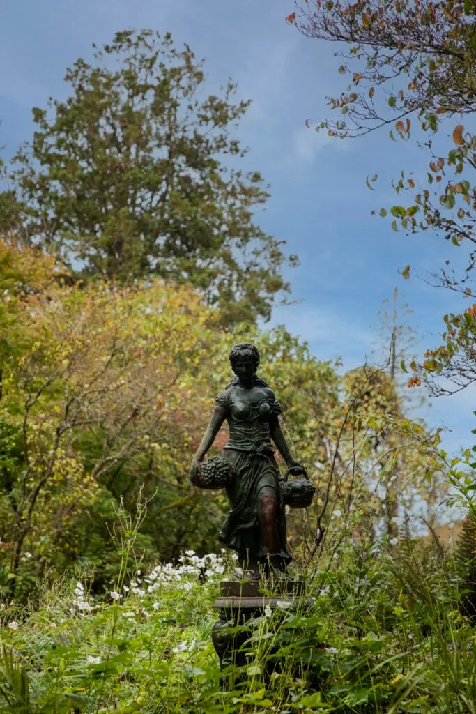 mount macedon enchanted forest garden concrete statue