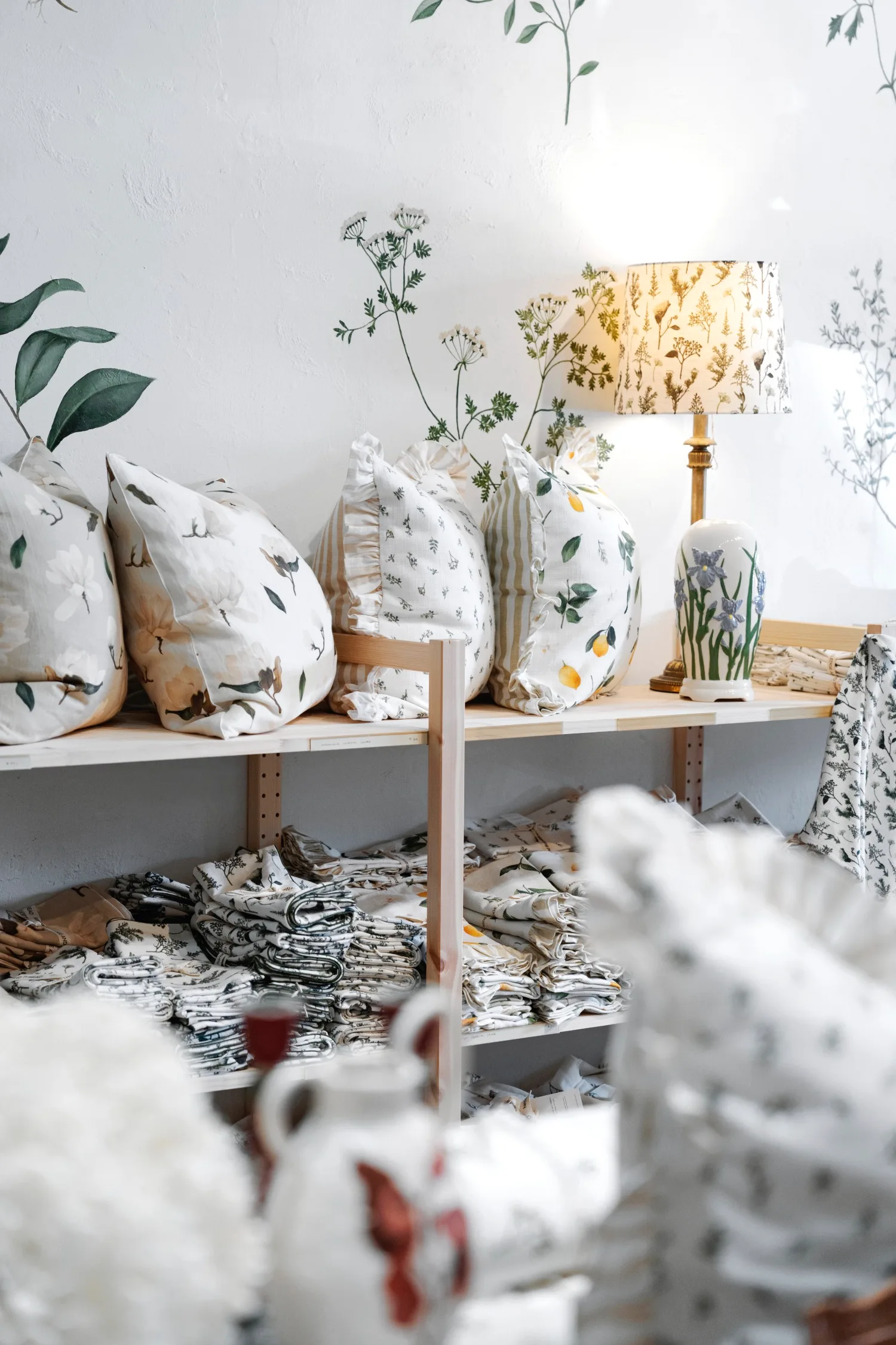 Fledge and Thread Keren Fraser organic cushion covers
